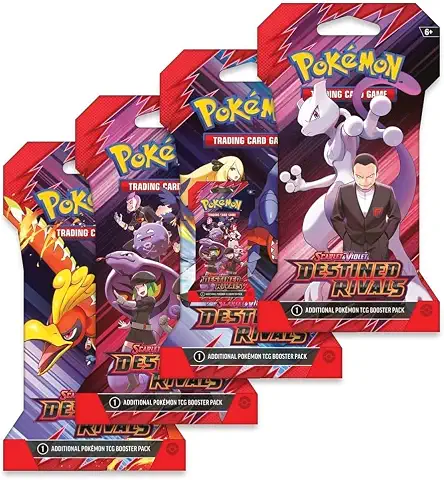 Pokemon TCG: Scarlet & Violet: Destined Rivals - 8 Booster Pack Lot