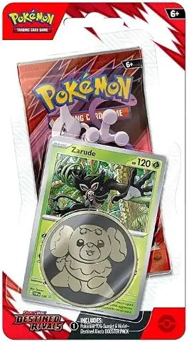 Pokemon TCG Trading Card Game Scarlet and Violet Destined Rival Single Pack Booster