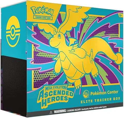 Pokemon TCG: Mega Evolution Ascended Heroes Pokemon Center Elite Trainer Box