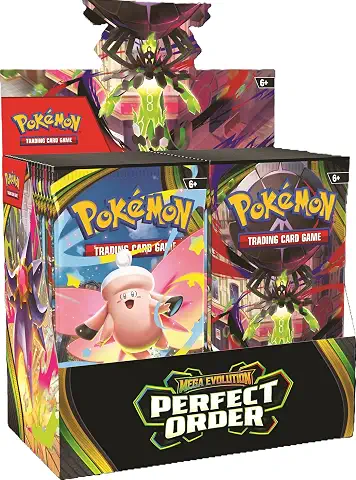 Pokemon Mega Evolution Perfect Order Booster Display Box