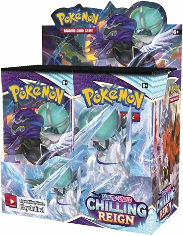 Pokemon Sword & Shield Chilling Reign Booster Display Box